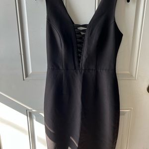 Sexy little black cutout dress